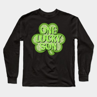 Fortunate Lad: One Lucky Son Clover Long Sleeve T-Shirt